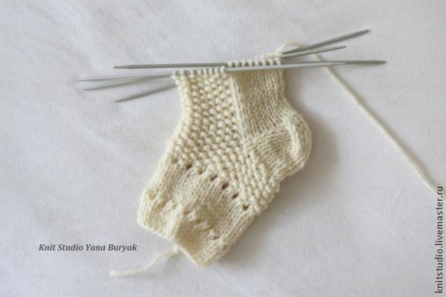 Вяжем носочки для новорожденного, фото № 10