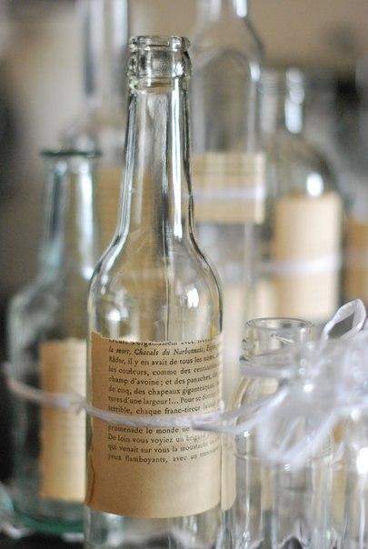 Композиции из стеклянных бутылок в интерьере, фото № 9