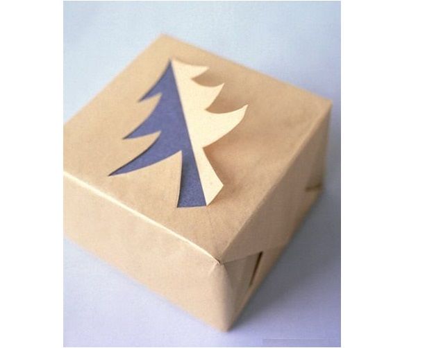 Идеи упаковки подарков к Новому году из подручных материалов, фото № 17