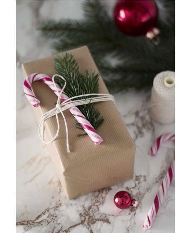 Идеи упаковки подарков к Новому году из подручных материалов, фото № 8
