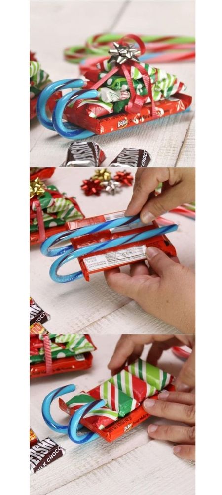 Идеи упаковки подарков к Новому году из подручных материалов, фото № 30