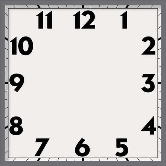 Циферблат часов шаблон распечатать для детей   интересные картинки (23 штуки) (8)