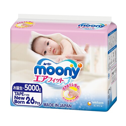 Moony NB (0-5 кг) 90 шт