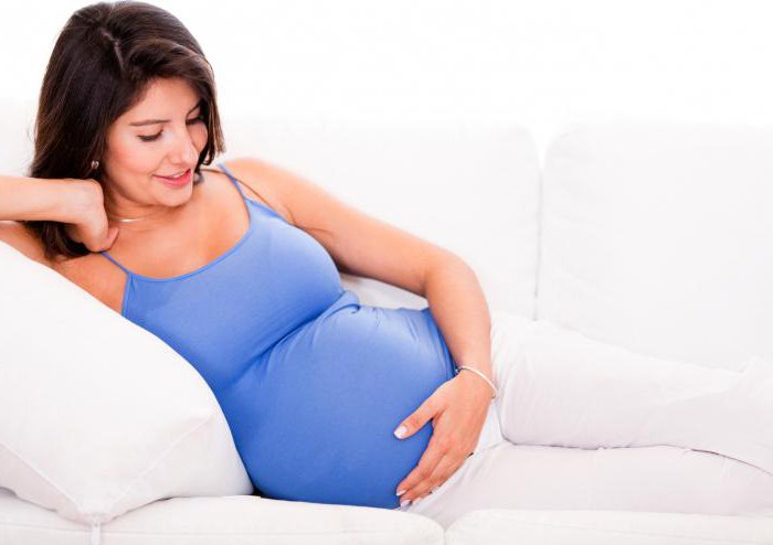 выделения на 40 неделе беременности