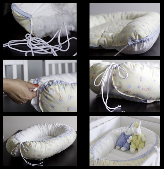 Как шить кокон для новорожденных
