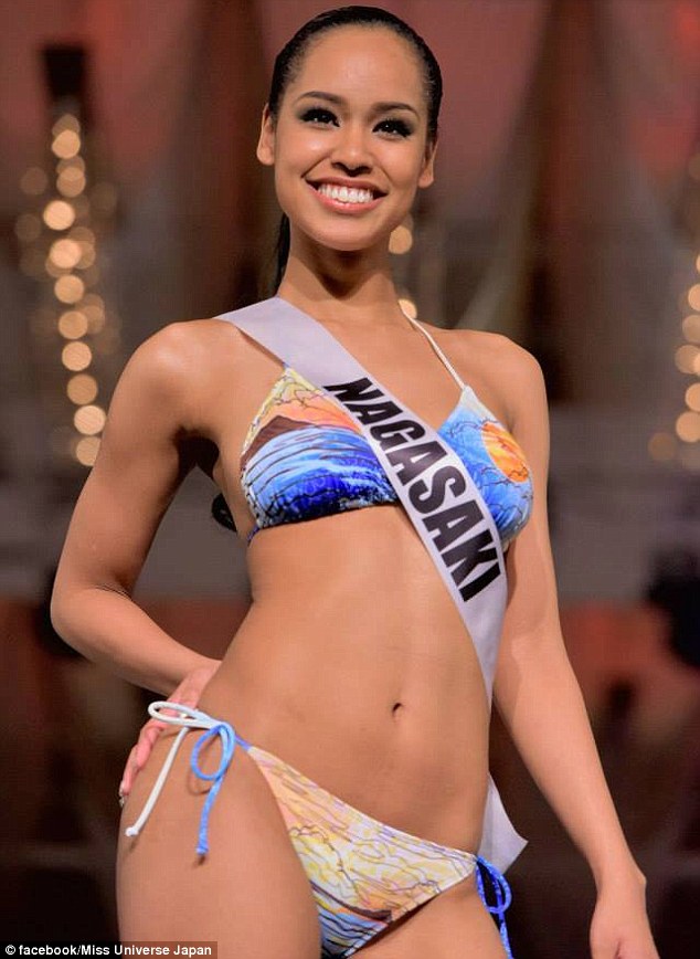 Ariana Miyamoto, 20, was crowned Miss Japan last month, but has faced horrific racial abuse growing up