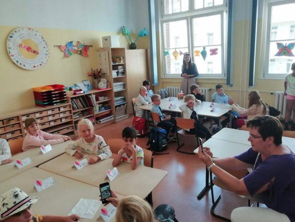 Первый школьный день в немецкой школе