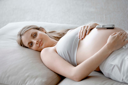 Как растет живот беременной