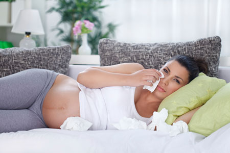 Лечение и профилактика простуды у беременных
