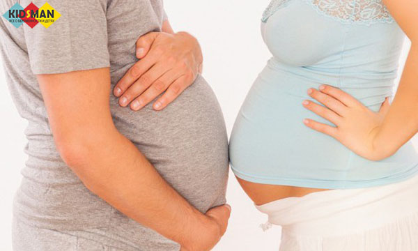 иллюстрация ложной беременности у мужчины