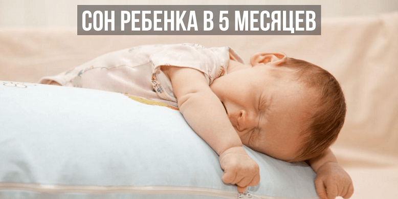 Сон ребенка в 5 месяцев