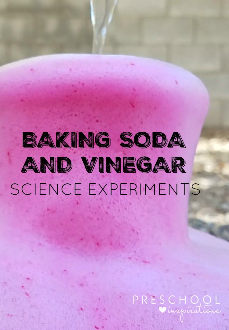 Need a science activity for kids? Try all of these baking soda and vinegar science activities that are perfect science activities for preschool, kindergarten, and older!