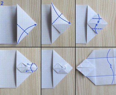 танк оригами абрамс схема 2