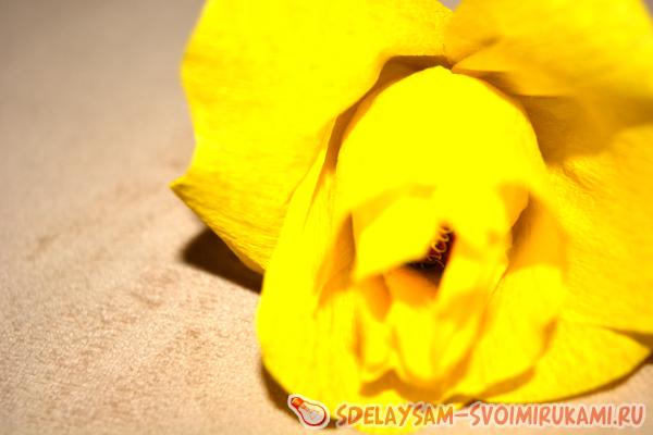 Букет из конфет Желтые розы