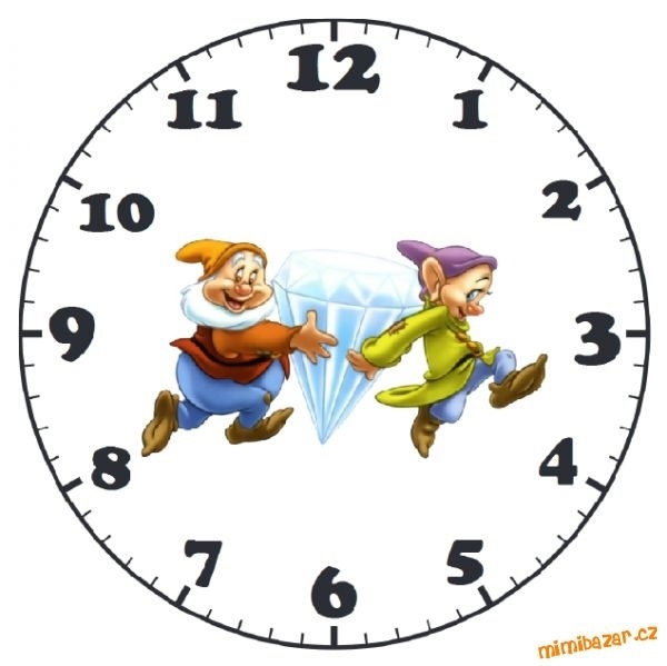 Картинка часы циферблат для детей 013
