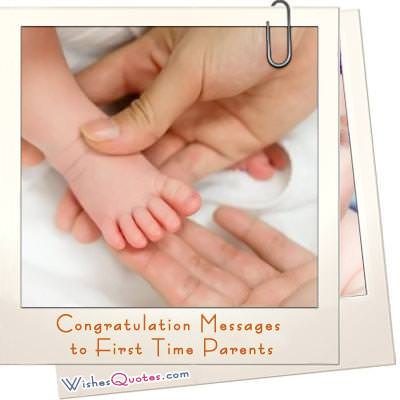 Congratulation Messages to First Time Parents