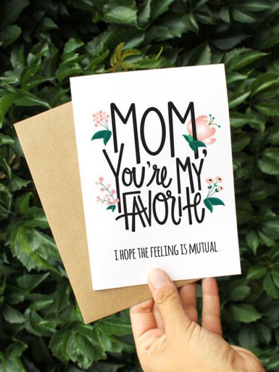 открытка для мамы